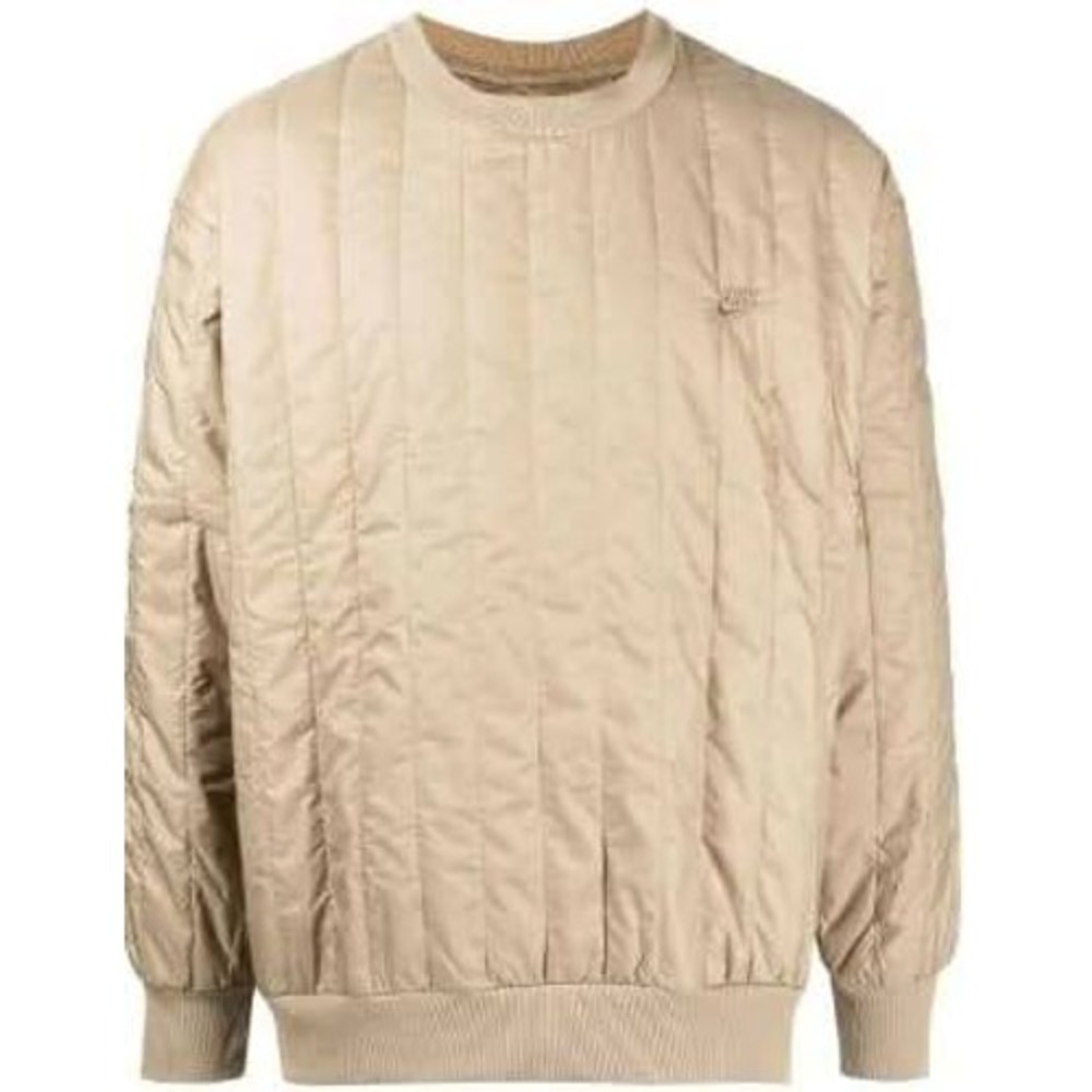 Nike Men's Therma-FIT Tech Pack Winterized Sweatshirt (Beige) - 3XL